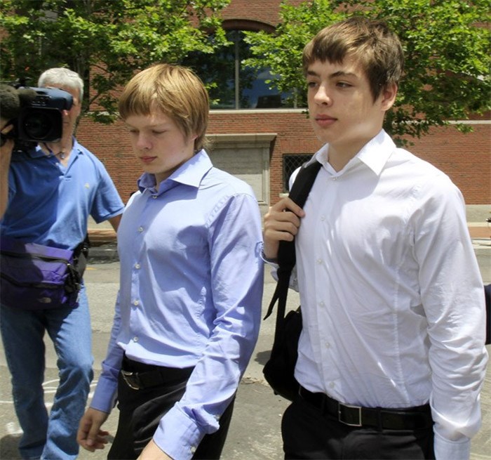  Tim Foley, 20, left, and his brother Alex, 16, leave federal court after a bail hearing for their parents, Donald Heathfield and Tracey Lee Ann Foley, in Boston, on Thursday, July 1, 2010, who are among 11 people accused of trying to infiltrate U.S. policymaking circles. Timothy Vavilov, a Toronto-born son of Russian spies, has won a Federal Court victory that effectively affirms his Canadian citizenship, four years after the government rebuffed his attempt to renew his passport. The ruling follows a similar decision in his brother Alexander's case. However, the Supreme Court will have the final say on whether the young men are Canadian citizens. THE CANADIAN PRESS/AP, Elise Amendola