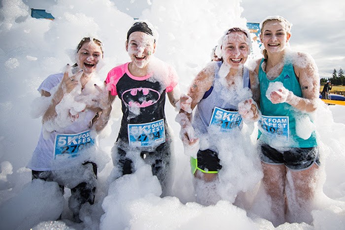  Photo courtesy 5K Foam Fest