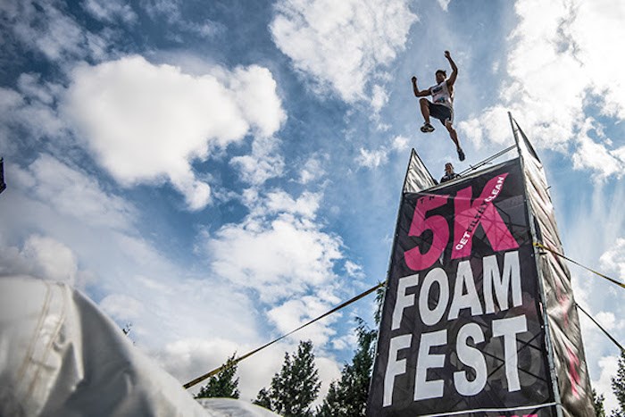  Photo courtesy 5K Foam Fest