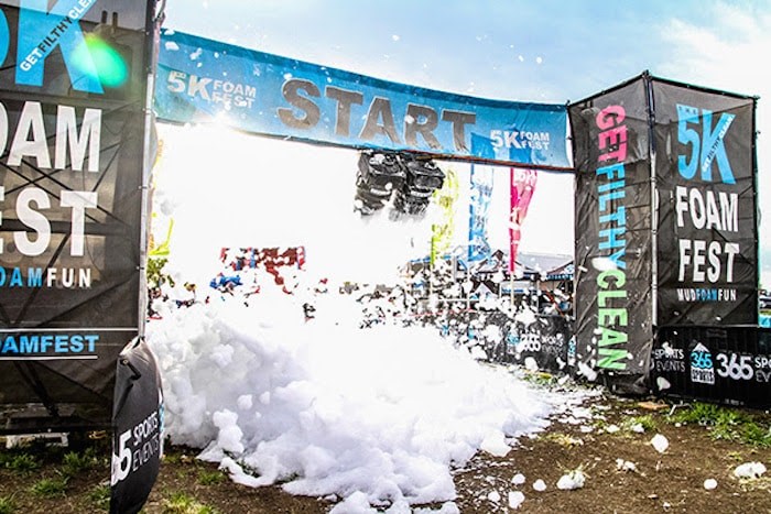  Photo courtesy 5K Foam Fest