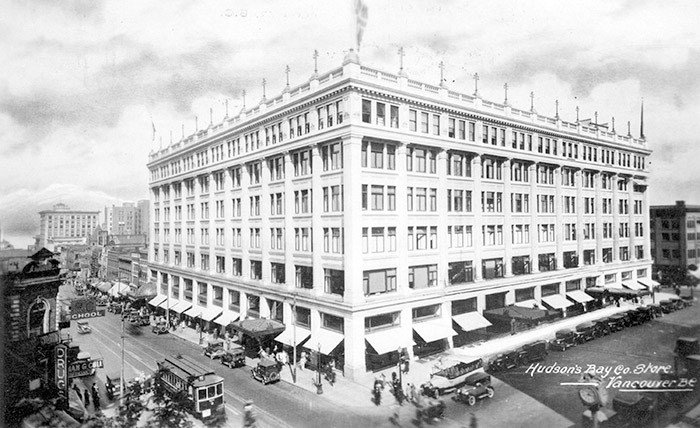  Hudson's Bay Vancouver, 1926. Vancouver Archives Item: Bu P77