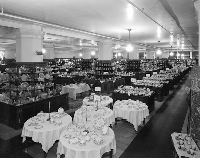  Hudson's Bay china department, Oct. 8, 1931 (Vancouver Archives)