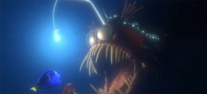  When lighting Finding Nemo, the Pixar team had to investigate how light behaved underwater. Image by ©Disney/Pixar