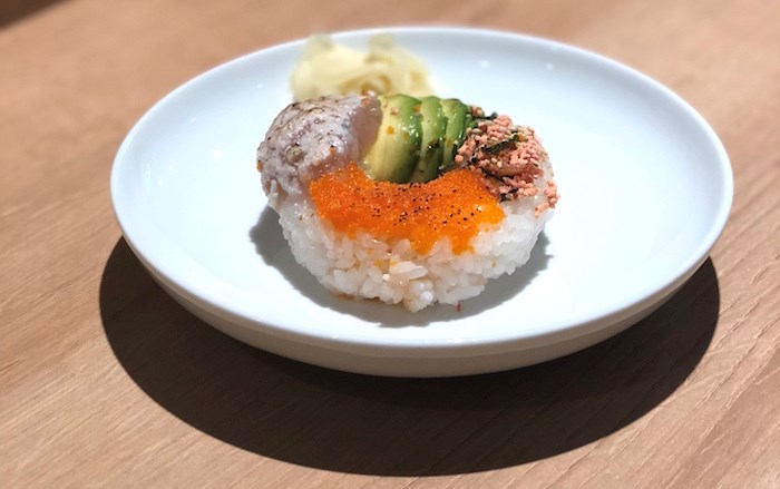  Tuna Lover Sushi Donut at Uma (Lindsay William-Ross/Vancouver Is Awesome)