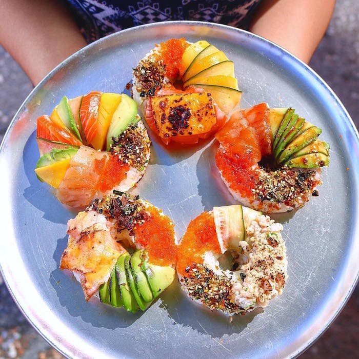  Sushi Donuts at the Night Market (Photo by 