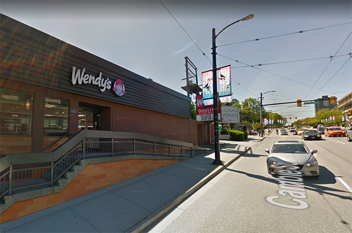  The existing Wendy's site. | Google Maps