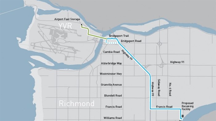  The 13-kilometre pipeline project is expected to cost more than $150 million | VAFFC