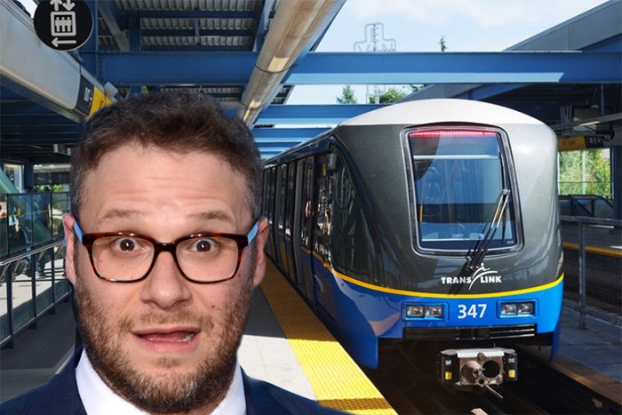  Photo: Seth Rogen (Kathy Hutchins / Shutterstock.com) and TransLink