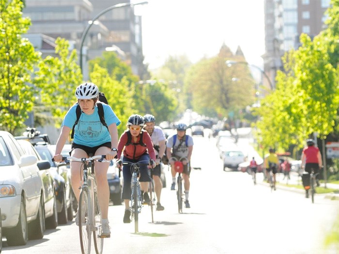  Bike to Work Week takes place between May 28 and June 3. Bike to School Week runs from May 28 to June 1. Photo Dan Toulgoet