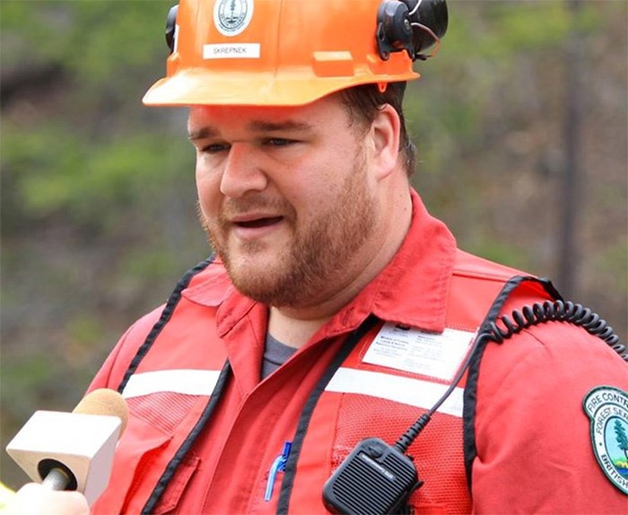  B.C.'s chief fire information officer Kevin Skrepnek. - Contributed