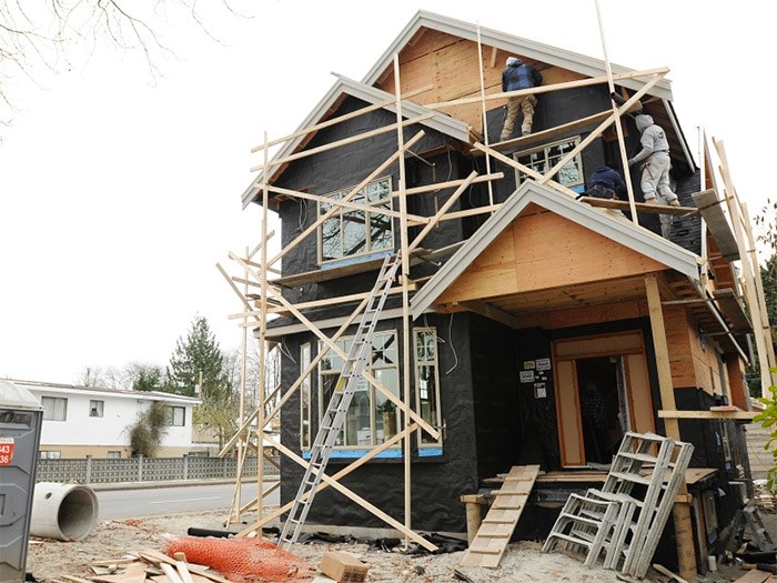  The City of Vancouver announced Tuesday a new pilot project for experienced homebuilder teams that will reduced permit processing times from between 28 and 38 weeks to six to eight weeks. Photo Dan Toulgoet