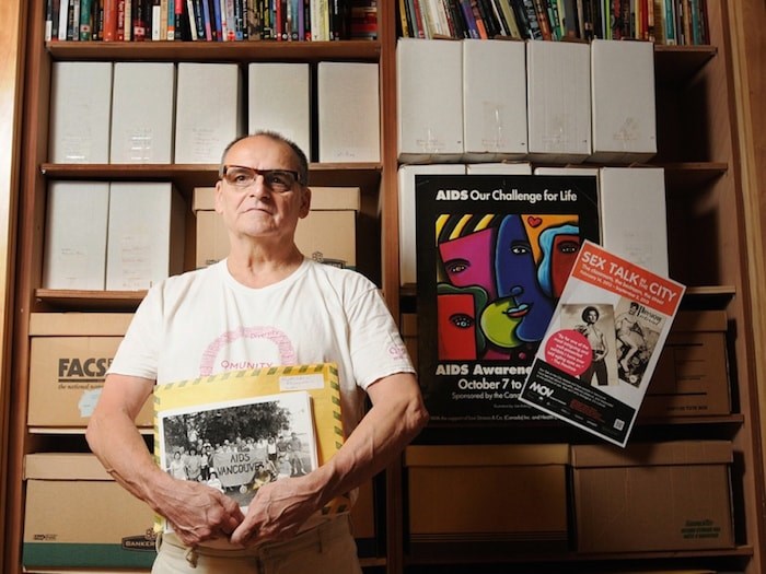  Ron Dutton started the BC Gay and Lesbian Archives in 1976. He recently donated his entire collection to the City of 鶹ýӳArchives. Photo Dan Toulgoet