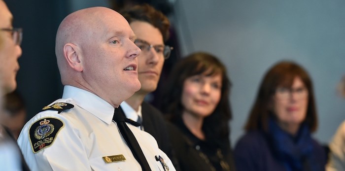  Police Chief Adam Palmer will have served eight years as chief when he retires in May 2023. Photo Dan Toulgoet