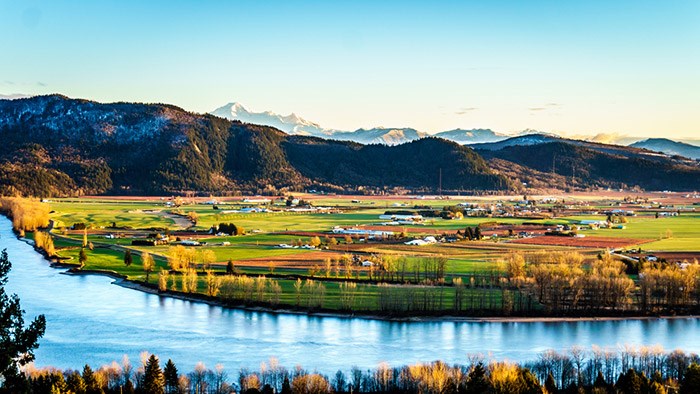  Fraser Valley, B.C./Shutterstock