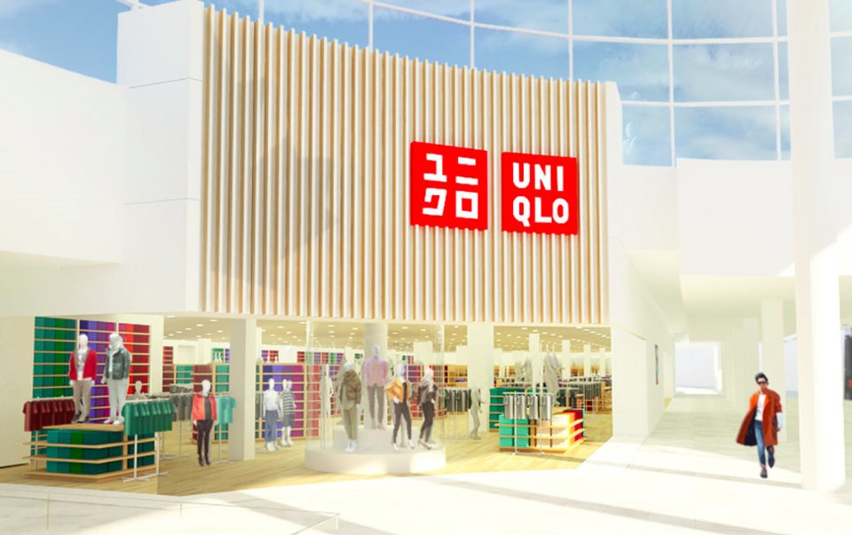  Uniqlo  is opening a store in Coquitlam Centre this fall 