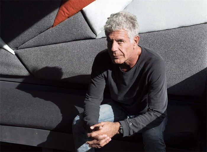  Anthony Bourdain poses for a photo during an interview with The Canadian Press in Toronto on Monday, October 31, 2016. Renowned chef Anthony Bourdain has been found dead in France while working on CNN program. THE CANADIAN PRESS/Frank Gunn