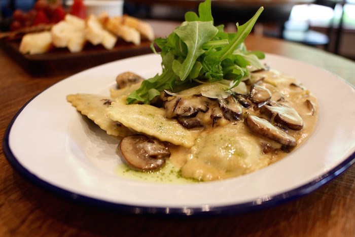  Mushroom ravioli (Lindsay William-Ross/Vancouver Is Awesome)