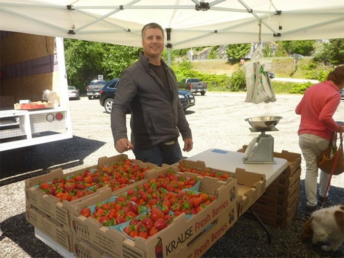  For a quarter century, Brian Latta has sold local fruits and veggies from the side of the road, four months a year.