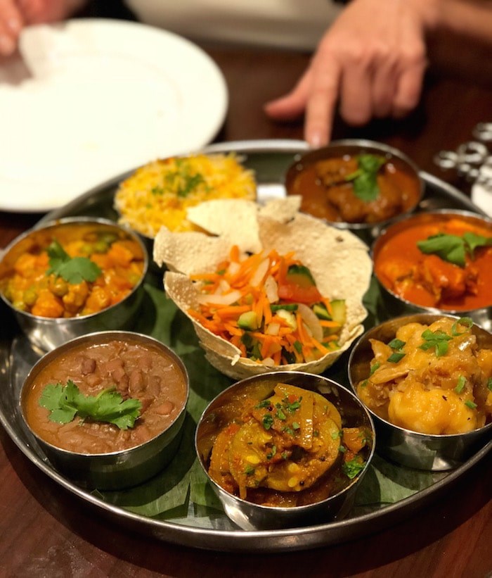  A thali platter (Lindsay William-Ross/Vancouver Is Awesome)