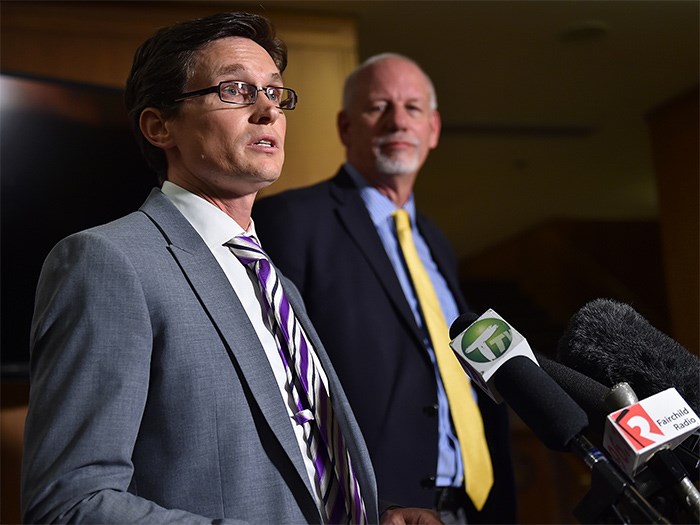  City manager Sadhu Johnston (left) and chief planner Gil Kelley said the project's proponents never filed a rezoning application so formal negotiations about CACs couldn't begin. Photo Dan Toulgoet