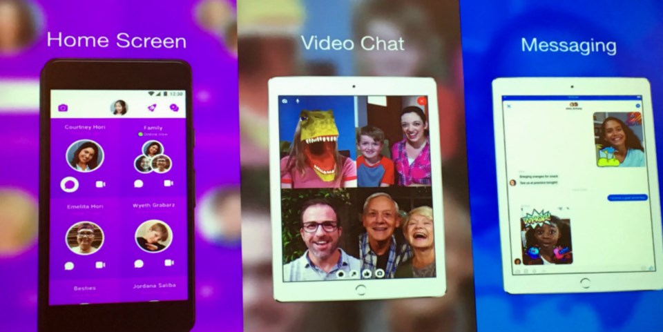  Facebook Messenger Kids demo presentation Photo Melissa Shaw