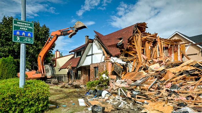  One in four houses sold in Vancouver are demolished, according to a University of British Columbia Teardown Index study | Photo: Chung Chow