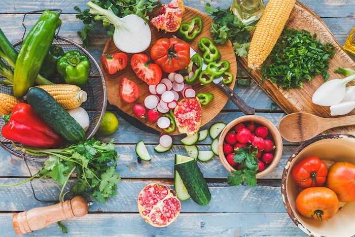  Summer vegetables/Shutterstock