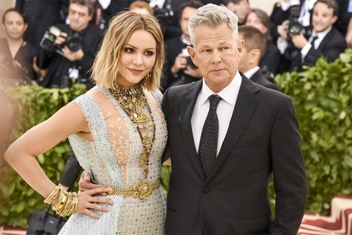  Katharine McPhee and David Foster. File photo