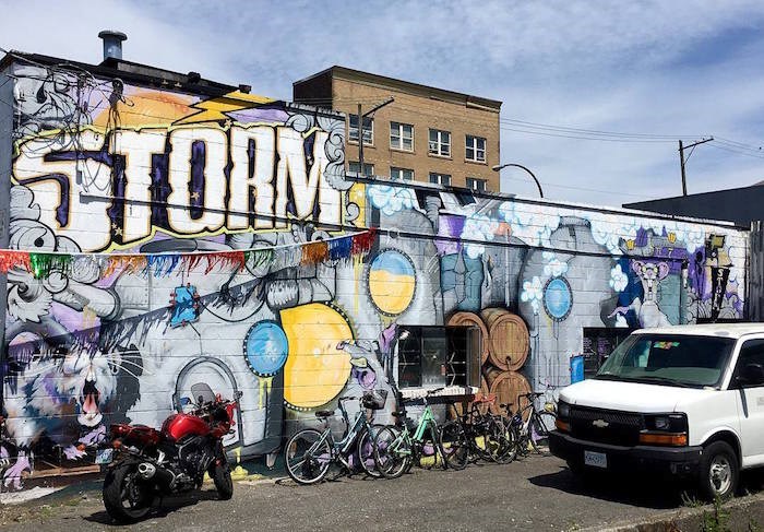  Storm Brewing (Photo: Mira Malatestinic via Eastside Culture Crawl/Facebook)