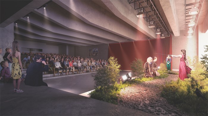  Arts Umbrella’s new facility will include a professional 160-seat performance theatre | Image: Henriquez Partners Architects