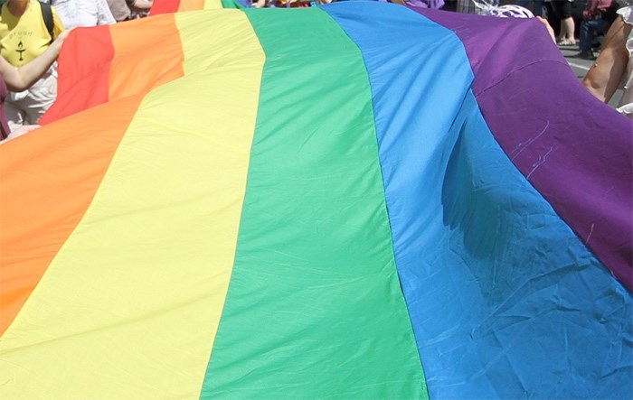  The rainbow flag is a staple in Gay Pride parades all over the world. The colours are intended to reflect the diversity of the lesbian, gay, bisexual and transgender communities.