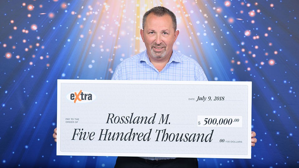 This dude won half a million bucks on a lotto ticket bought on