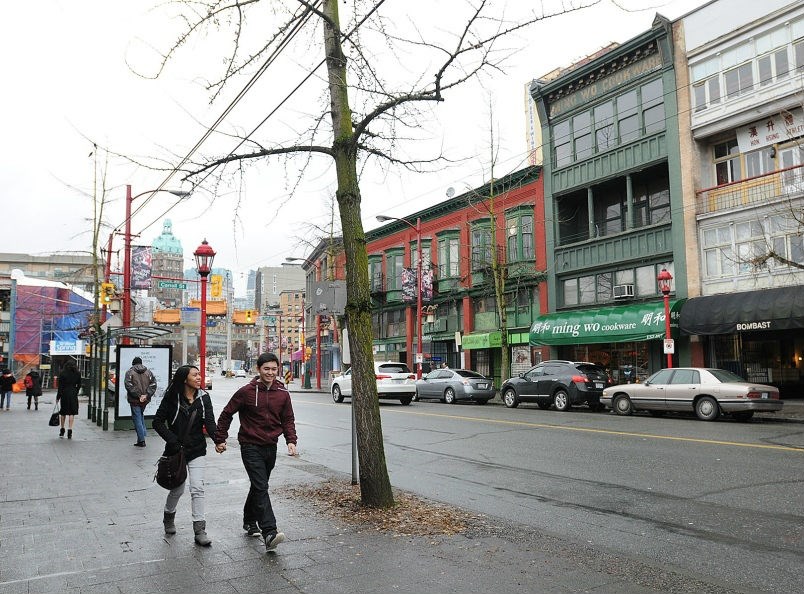  Pender Street in Chinatown. Photo Dan Toulgoet