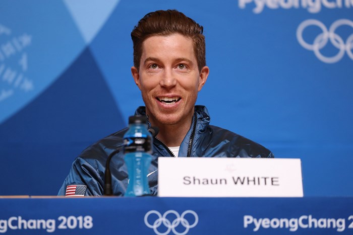  Shaun White. Photo Shutterstock