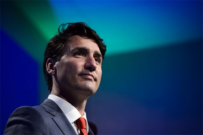  Prime Minister Justin Trudeau holds a press conference at the NATO Summit in Brussels, Belgium, on Thursday, July 12, 2018. THE CANADIAN PRESS/Sean Kilpatrick