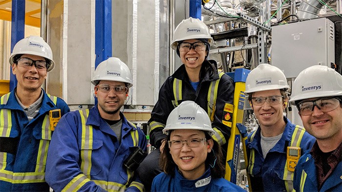  Earlier this year members of the mechanical team were onsite in Saskatchewan upgrading the 0.5TPD RAM hardware. As the new adsorbent beds performed more efficiently, upgraded hardware was installed. | submitted