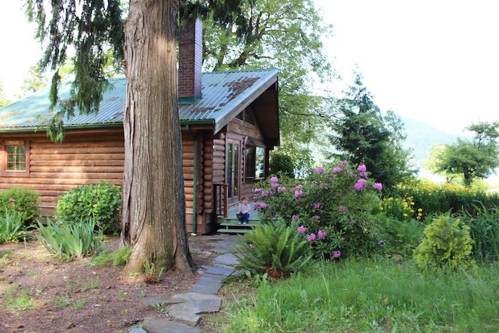  One of the cabins at the resort. The cabins are also used in some of the movies. (Lindsay William-Ross/Vancouver Is Awesome)