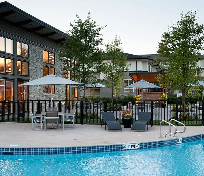  The pool at Oldrich Houba's place. Photo supplied