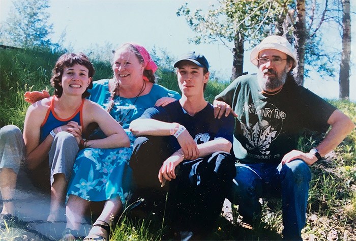  Colin Ross with his sister, Bir, and parents Jackie and Colin in an undated photograph. Photo courtesy Bir Kaur O'Flaherty