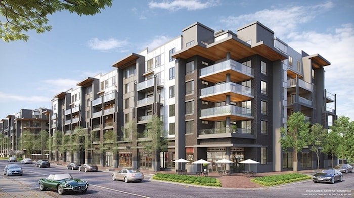 Like most developers, the Panatch Group is incorporating air-conditioning into its new residential buildings, such as 50 Electronic Avenue in Port Moody. Image via the Panatch Group