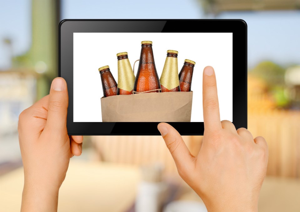 Ordering alcohol discount
