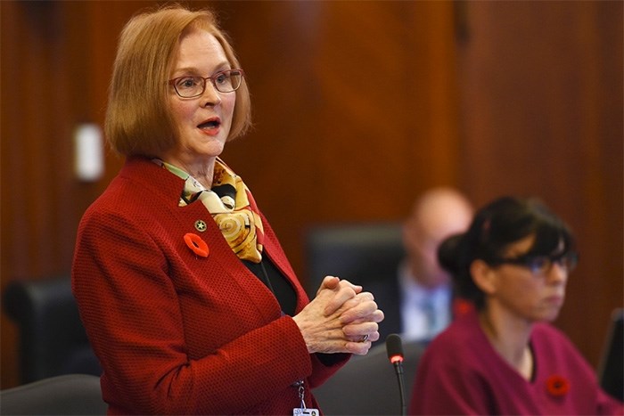  NPA Coun. Elizabeth Ball announced Thursday that she will not seek a fourth term at city hall. Photo Dan Toulgoet