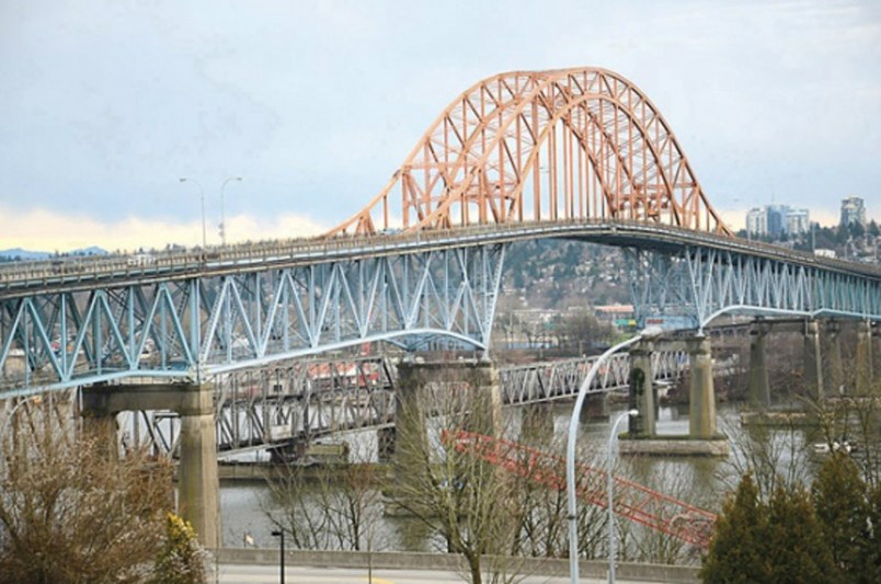  Pattullo Bridge. File photo/New Westminster Record