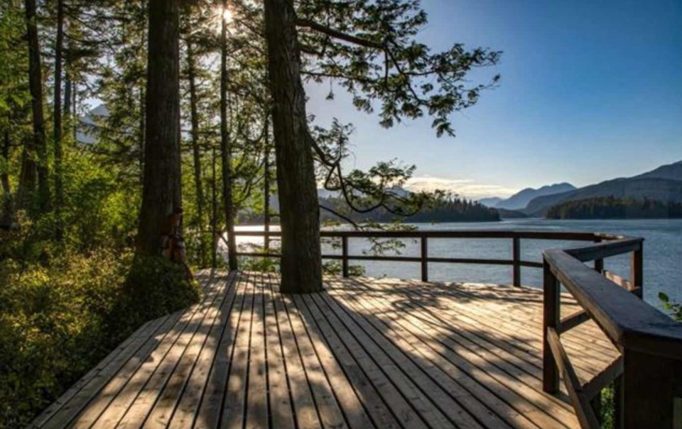  The boardwalk leads to a terrace with incredible views. Listing agents: Scott Piercy, James LeBlanc