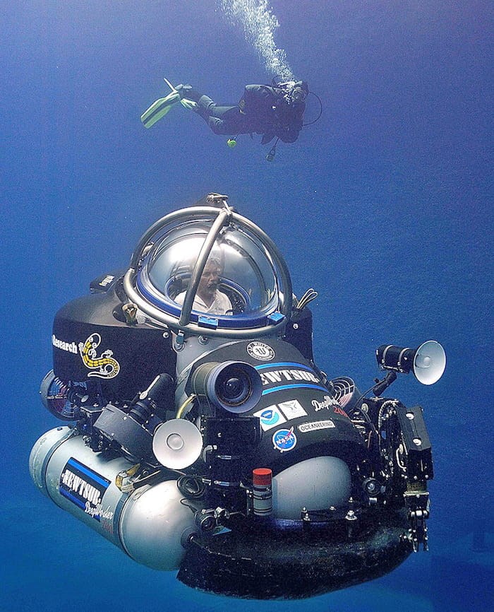  Nuytten’s submersibles are highly manoeuvrable - photo supplied