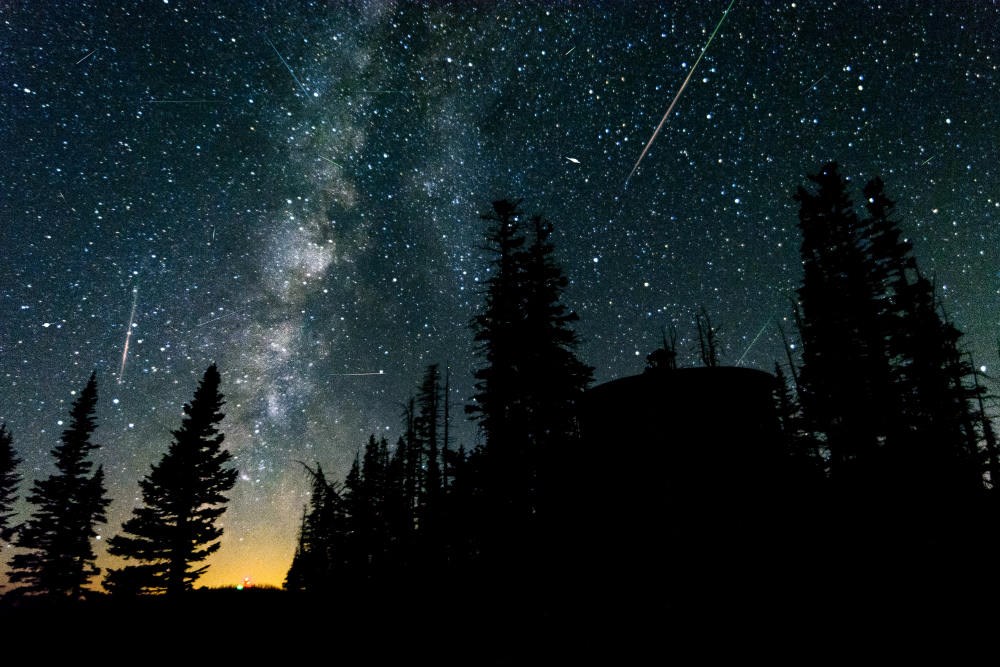 The Perseid meteor shower peaks over Vancouver this weekend Vancouver