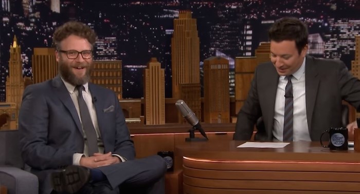  Seth Rogen and Jimmy Fallon (Screenshot)