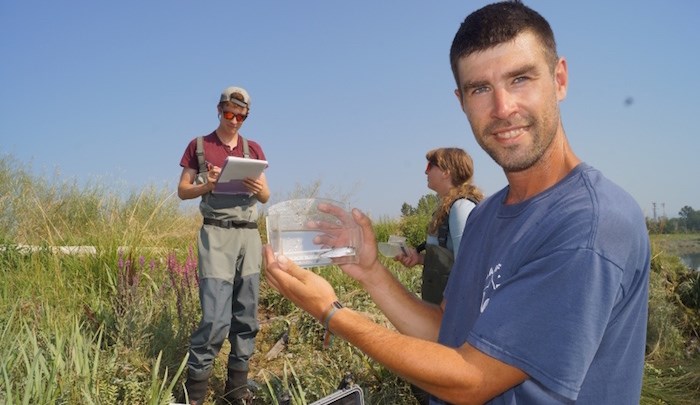  Raincoast biologist Dave Scott, co-author of the report that outlines some of the complexities of an oil spill in the Fraser River and its impact on wild salmon.