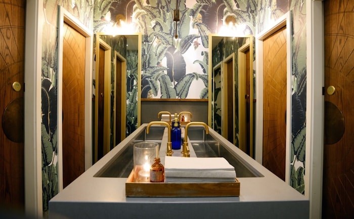  The washroom at Anh + Chi (Photograph By JENNIFER GAUTHIER)