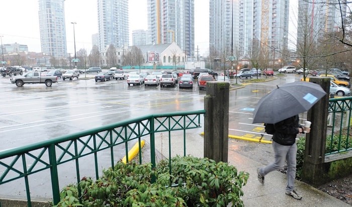  Two buildings housing a total of 98 units of temporary modular housing will be built at 610 and 629 Cambie St. (formerly 688 Cambie St.) Construction is expected to start next week and the units will be ready for occupancy in the fall. Photo Dan Toulgoet